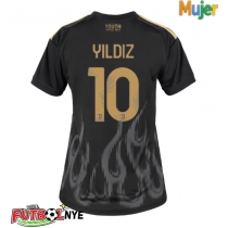 Camiseta Juventus Kenan Yildiz #10 Tercera Equipación para mujer 2026-27 manga corta